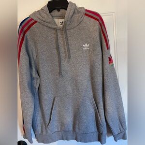 Adidas 3 Stripe Olympic Hoodie Size M